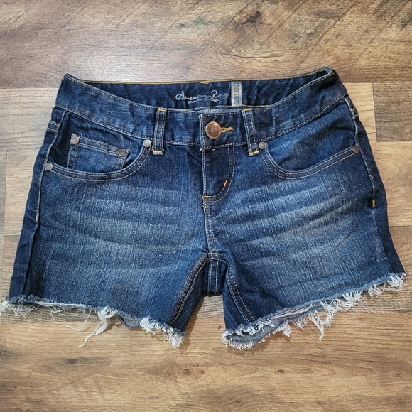 American Rag Women's Blue Denim Shorts Size 0 Reg - Picture 1 of 7